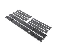 UNYKAch – Rieles para rack – Juego de 2 guías telescópicas válidas 1U/2U/3U/4U (fondo 80–100 cm)