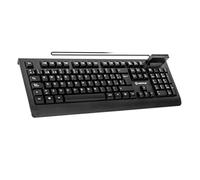 Unykach KB918 SmartCard DNIe ES - Teclado con Lector de Tarjetas Inteligentes Español | Ideal para Uso Profesional y Seguridad Digital | QWERTY | USB Plug & Play