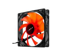 Unykach Ventilador 120x120mm LED Rojo