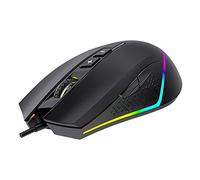 Ratón óptico para juegos USB tipo A de 6400 DPI (negro) - UNYKACH