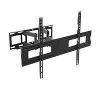 UNYKAch Soporte TV/Monitor de Pared UK1295 para Pantallas Planas y Curvas de 37-75 Pulgadas (hasta 45 kg), Inclinable y Giratorio, con Doble Brazo de Movimiento Completo, VESA máx 600 x 400 mm