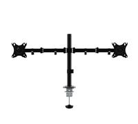 Unykach soporte tv/monitor dual de escritorio para 2 pantallas planas