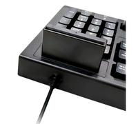 Unykach KB918 SmartCard DNIe ES - Teclado con Lector de Tarjetas Inteligentes Español | Ideal para Uso Profesional y Seguridad Digital | QWERTY | USB Plug & Play