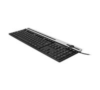 Unykach Teclado Multimedia A2930, Tecla Plana de Membrana con 105 Teclas+12 Multimedia, Conexión USB, Disposición QWERTY Español