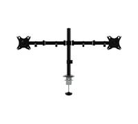 Unykach Soporte de Escritorio para TV/Monitor Dual UK1422 | Para 2 Pantallas Planas y Curvas de 10-32 Pulgadas (hasta 10 kg por Brazo)