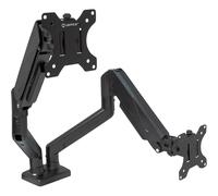 UNYKach UK1479 Universal Desk Mount with Dual Arm for Screens up to 32" with Gas Spring, Rotary, VESA Max 100 x 100 mm