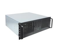 UNYKAch Caja rack 4U 19" UK-4329 USB Tipo-C ATX 485 mm Negro/Plata