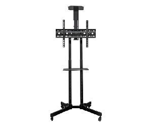 "UNYKAch UK501 SOPORTE DE SUELO UNIVERSAL MONITOR/TV 32""-75"" MÓVIL CON 2 BANDEJAS. REGULABLE"