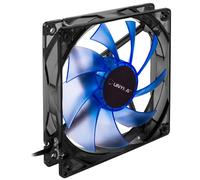 Unykach Ventilador 120x120mm LED Azul