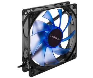 Unykach Ventilador 120x120mm LED Azul