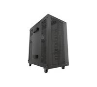 UNYKAch AI Pro 1500 - Caja Workstation E-ATX - SSI-EEB para IA y Servidores. Soporta: Dual CPU, 2 Fuentes de Alimentación, 4 GPUs hasta 500mm, 17 Bahías HDD/SSD y hasta 23 Ventiladores