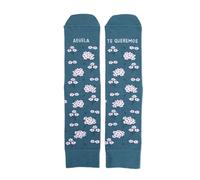 UO Calcetines Abuela Te Queremos con Mensaje - Regalo Original para Abuela Día de la Madre - Calcetines Divertidos Algodón Suave - Unisex Adulto Talla 36-41