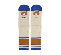 UO Calcetines Divertidos Mamá Osa con Mensaje de Amor - Regalo Original para Mamá Día de la Madre - Calcetines Mujer Algodón Suave - Unisex Adulto Talla 36-41 Multicolor
