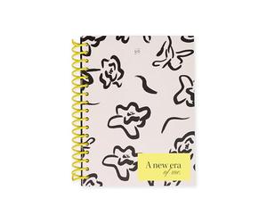 UO - Cuaderno A5 - A New era of me, Tapa Dura, 200 páginas, libreta Puntos, 15x22 cm, Cuaderno Regalo, papelería Bonita