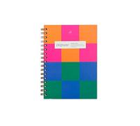 UO Cuaderno Libreta A5, Disfrutar. Tapa dura, 200 páginas, espiral (15x22 cm)