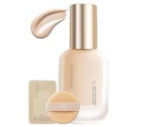 UO-DO Moisturizing Light & Matte Long Lasting Foundation - Hydrating Waterproof, Light Long-Lasting for All Skin Types (W02 Brighten, Moisturize)