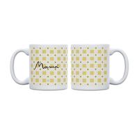 UO Kit Regalo Mamá Eres Nuestra Energía Positiva - Taza + Calcetines 36-41 - Pack Completo para Mamá - Regalo Original Día de la Madre - Cerámica y Algodón