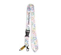 UO Lanyard Profe Eres Muy Top con Mensaje - Regalo para Profesor Día del Maestro - Cordón Portacredenciales con Frase Divertida - Accesorio Original