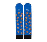 UO Mensaje Calcetines Divertidos Amor Pareja, Azul, Talla 42-46 Unisex Adulto