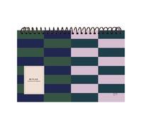 UO Organizador Semanal Planificador- Stripes. Días sin numerar, 60 páginas, papel de calidad 90gr, espacio creativo, notas, 280x180mm