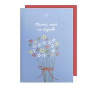 UO Postal Mamá Eres Un Regalo con Sobre - Tarjeta de Felicitación con Frase Bonita - Regalo para Mamá Día de la Madre - Detalle de Amor Original