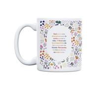 UO Taza de regalo con mensaje Atreverse, regalo para amigas, regalo para amigos, regalo original de Navidad, regalo amigo invisible original, 350 ml, Cerámica