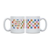 UO Taza Profe Molas Mucho con Mensaje Original - Regalo para Profesor Día del Maestro - Taza de Cerámica con Frase Divertida - 330ml