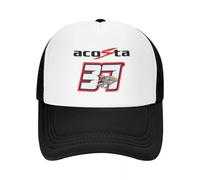 UOARQAUJ Número de la Suerte # 37 Pedro Acosta Motorcycle Racing Gorra de béisbol de Malla fría para Mujer Hombre Gorras de Pico Preppy Four Seasons Sun Hat
