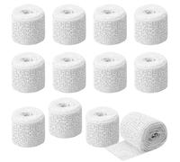UOCAI 12 rollos de vendaje de yeso para manualidades, vendaje de yeso para el vientre del bebé, para manualidades, modelismo, secado rápido, 5 cm x 2,7 m