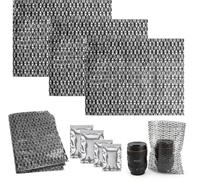 UOCAI Bolsas Antiestaticas ESD 30x40cm Set - 20x Bolsa Antiestatica + 4X Bolsa Aluminio Reutilizable con Cierre