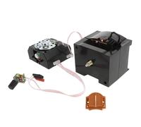 UOELRLFoV Mecanismo de Repuesto for Reloj de Pared de Cuco con Campanilla horaria de pájaro. Diseño sin Gancho for fácil Montaje en Pared y medición precisa del Tiempo. N.° 189