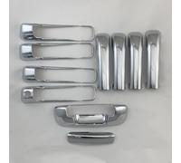 UOEMCRTB Embellecedor Cromado Para Manija De Puerta De Coche ABS 2005-2018 Para Dodge Para DAKOTA RAM 1500 2500 Y 3500(2003-2008 10pcs)