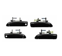 UOEMCRTB Juego De 4 Manijas Exteriores Para Puertas Delanteras Y Traseras Color Negro Para Civic 2001 2002 2003 2004 Y 2005.