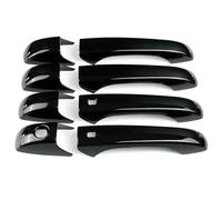 UOEMCRTB Juego De 8 Manijas Exteriores De Puerta En Negro Brillante Para Dodge Para Durango 2011-2019 Caravan 2008-2015 2016 2017 2018 Y 2019.