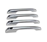 UOEMCRTB Juego De Cubiertas De Manijas De Puerta De Fibra De Carbono Para VW Para MK1 Para MK2 1974-1992(Chrome 4 drs)