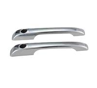 UOEMCRTB Juego De Cubiertas De Manijas De Puerta De Fibra De Carbono Para VW Para MK1 Para MK2 1974-1992(Chrome 2 drs)