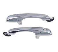 UOEMCRTB Manija Exterior Cromada Para Puerta Delantera Trasera Izquierda O Derecha Para Chrysler 300 2005 2006 2007 2008 2009 2010(2 Pcs Front Pair)