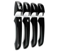 UOEMCRTB Manijas Exteriores De Puerta Accesorios Automotrices Negras Juego De 8 Piezas Para Chrysler 2000-2014 Para Town & Country 2008-2016