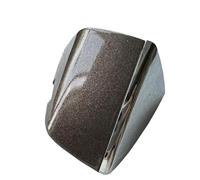 UOEMCRTB Manijas Puertas Exteriores 1x Embellecedor Cromado Para Manija Cerradura Puerta Delantera Izquierda Para MG MG6 MK2 HS GS ZS Y Roewe RX8 RX5 RX3 I6 I5 2018-2021 (Chocolate Brown)