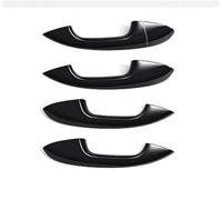 UOEMCRTB Manijas Puertas Exteriores Cubiertas Manijas Puerta Para Mercedes-Benz Clase A B C E GLC CLA GLE GLS GLB CLS W177 W247 W205 W213 X253 C118 W167 X157 X247 C257 (Black)