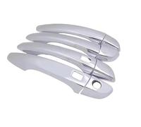 UOEMCRTB Manijas Puertas Exteriores Manija De Puerta Para Citroën Para Berlingo K9 2019 2020 2021 2022 2023 2024 Antirrayas Accesorios Para Automóvil Fibra Carbono (Chrome,2 keyless Entry)