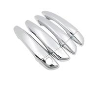 UOEMCRTB Manijas Puertas Exteriores Manija De Puerta Para Citroën Para Berlingo K9 2019 2020 2021 2022 2023 2024 Antirrayas Accesorios Para Automóvil Fibra Carbono (Chrome,Handle 1 Keyhole)