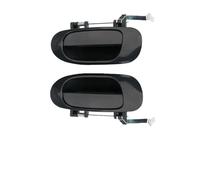 UOEMCRTB Manijas Puertas Exteriores Manija Exterior De Puerta Delantera Trasera Izquierda Derecha Color Negro Diseño Space Star Para Mitsubishi Para Carisma 1998-2000 2001 2002 (Rear Left and Right)