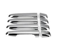 UOEMCRTB Manijas Puertas Exteriores Para Mitsubishi Para Triton L200 ML MN MQ 2005-2017 Embellecedor Cromado Para Manijas De Puerta Exteriores Accesorios (Chrome)