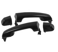 UOEMCRTB Manijas Puertas Exteriores Para Toyota Landcruiser Prado 2010-2012 2013 2014 2015 2016 2017 69211-60090 Manijas De Puerta Traseras Izquierda Y Derecha (2pcs Black L R)