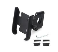 UOEMCRTB Soporte para Teléfono Móvil De Motocicleta para Suzuki para Burgman AN125 AN200 AN400 AN650 con Soporte para Manillar Y Espejo Retrovisor(Handlebar A Black)