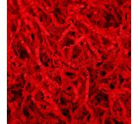 UoeRing Relleno de papel de corte arrugado, 4 onzas, papel triturado rojo para envolver regalos, cestas, bolsas, cajas de regalo de Pascua
