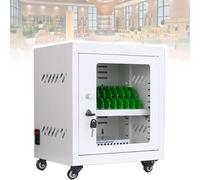 UofZc Carrito Escolar para Guardar celulares con Puertos de Carga - Diseño móvil con Ruedas, casilleros Seguros de 8 Niveles para Uso de Profesores y Estudiantes en el Aula 12Slots