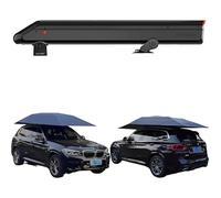 UofZc Funda automática para Coche, cochera Totalmente automática, toldo móvil para protección Exterior, Funda para automóvil con Control Remoto, sombrilla portátil para Coche. Blue-withoutbar