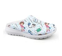 UOIMAG, Bonitos Zapatos de Enfermera de Dibujos Animados, Regalo de Enfermera, Zapatos sin Cordones para Mujer, Zapatos Casuales para Caminar, Sandalias 35EU